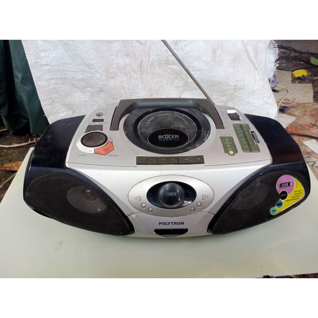 Radio Tape Compo SEGEL USB Polytron BOXER