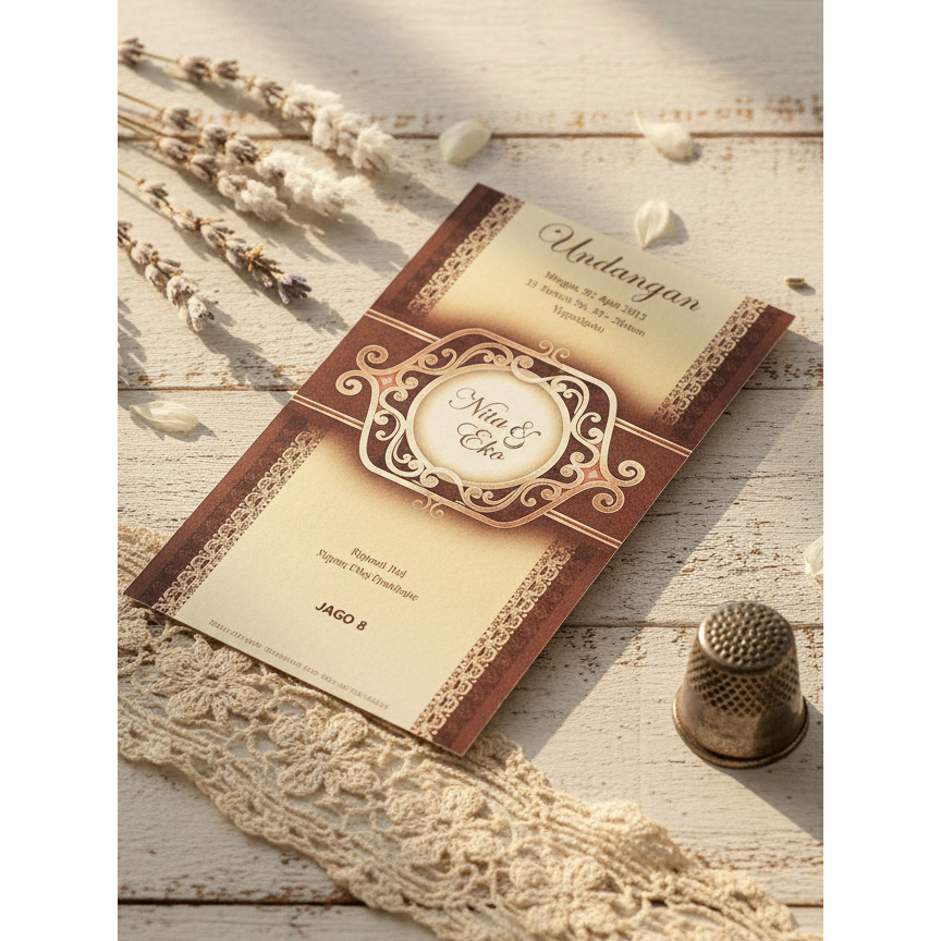 JAGO 08 - BLANGKO UNDANGAN KOSONG MURAH READY STOCK