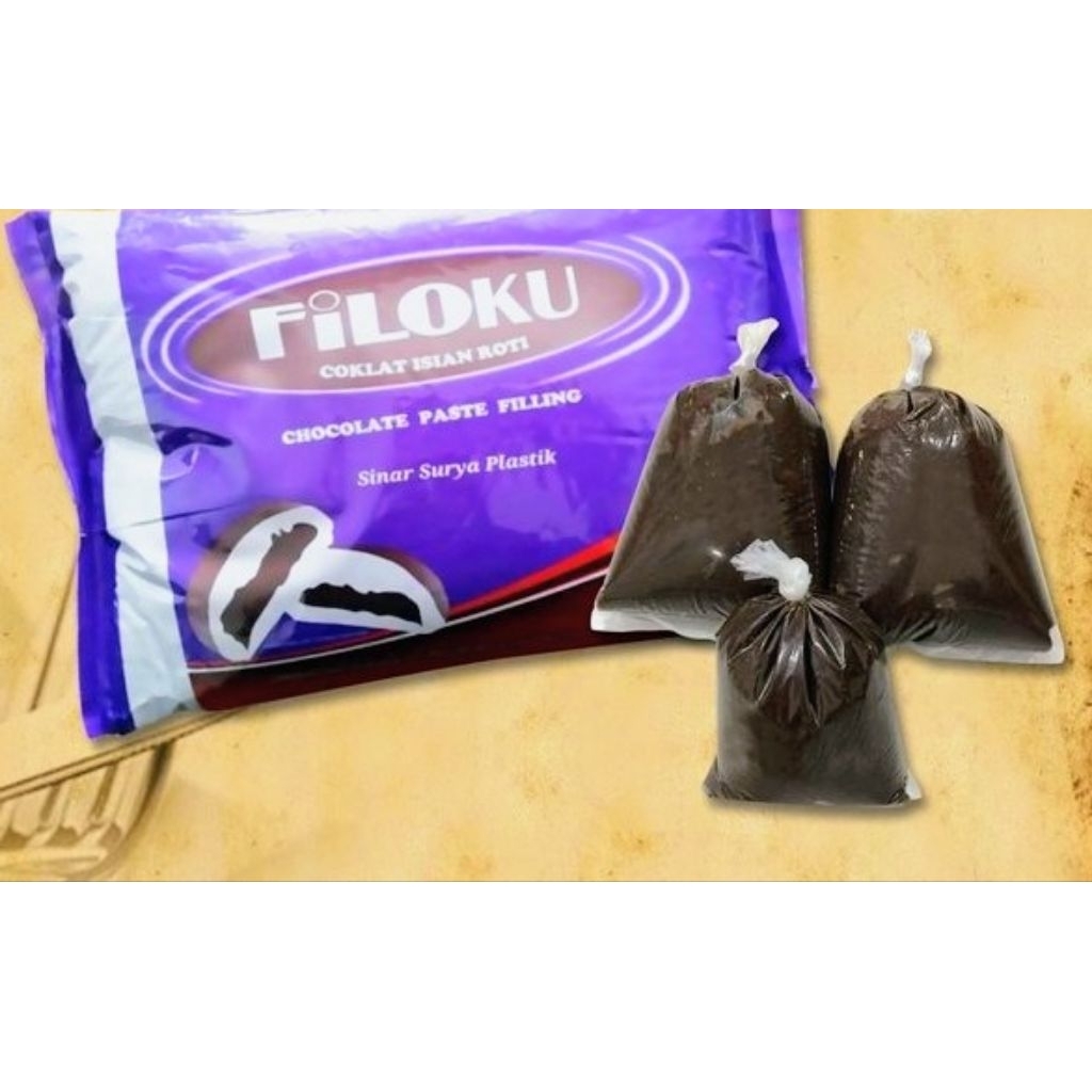 SELAI COKLAT FILOKU 1KG REPACK / SELAI COKLAT EKONOMIS 1KG