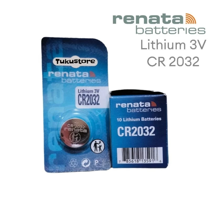 Baterai RENATA CR2032 CR 2032 Battery RENATA CR2032 CR 2032 Batre RENATA CR2032 CR 2032