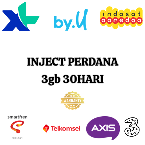 [INJECT] Paket Data AXIS dan XL 3GB SYARAT UNTUK REGISTRASI