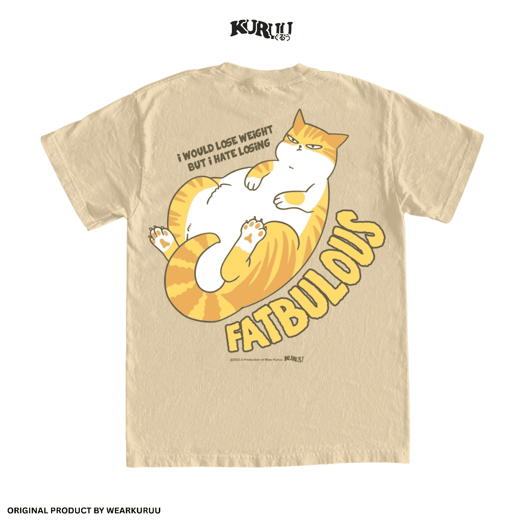 Baju Kaos Anime - Kuruu Fatbulous Tee