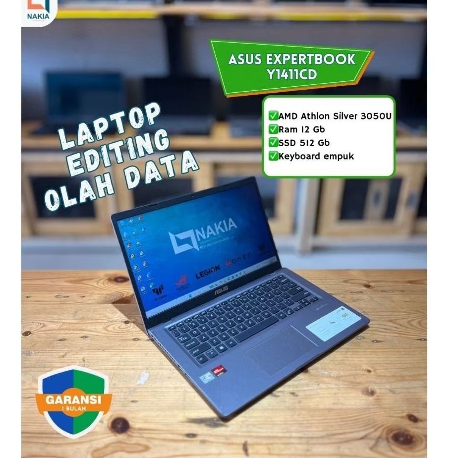 ASUS VIVOBOOK F415EA Intel Core i3-1115G4 Ram 8 Gb SSD 512 GbKeyboard backlightFingerprint