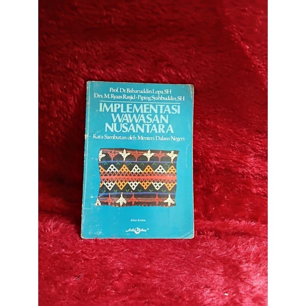 BUKU IMPLEMENTASI WAWASAN NUSANTARA BY PROF BAHARUDDIN LOPA