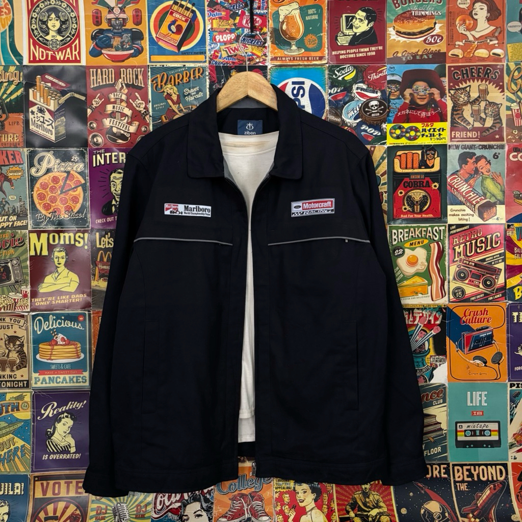 jaket marlboro size L