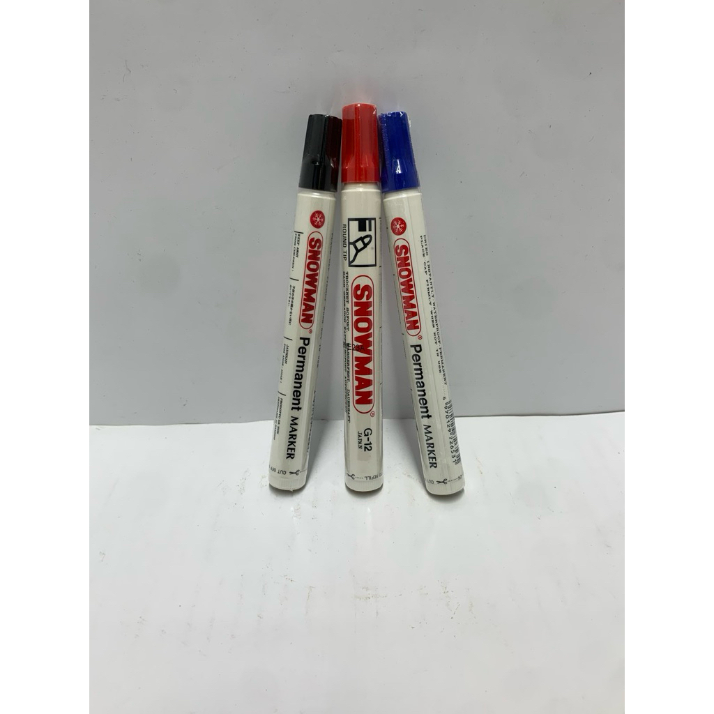 Spidol permanen marker snowman