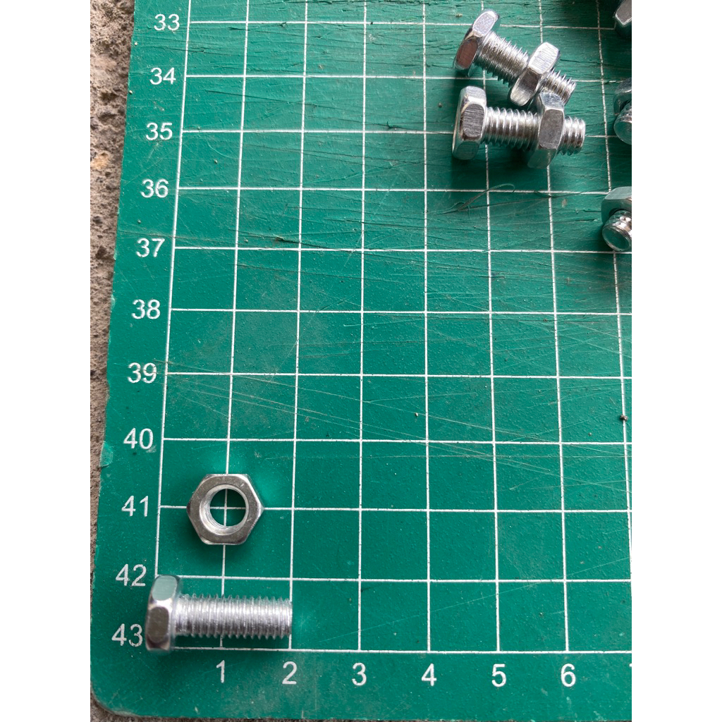 baut kunci 10mm panjang 20mm/2cm