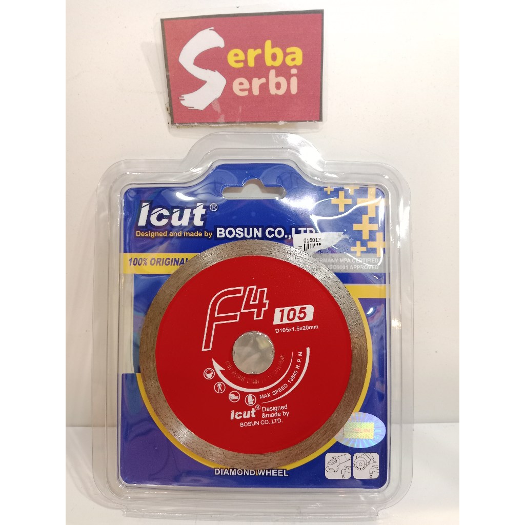 *F4 BOSUN CUT*Mata potong gerinda keramik granit batu diamond