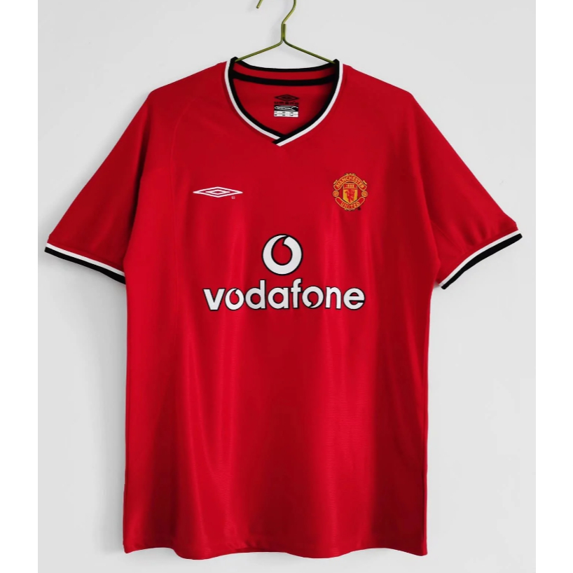 Jersey Retro Mnchstr Untd MU 2000 2002 Vintage