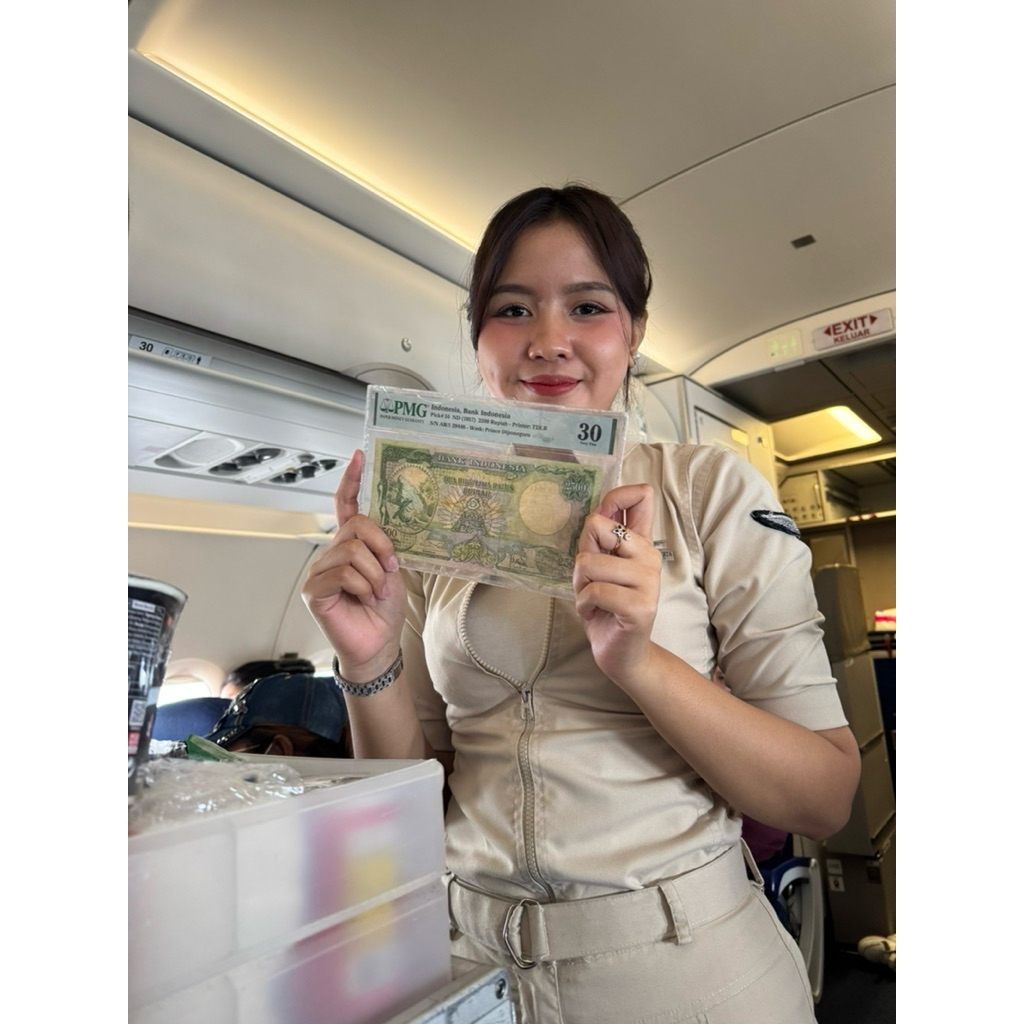 Koleksi Uang Kuno Indonesia Indonesia 2500 Rupiah PMG Score 30 Tahun 1957