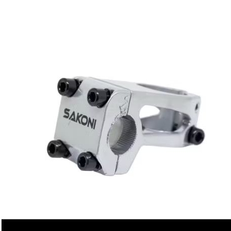 Sakoni stem BMX alloy Silver