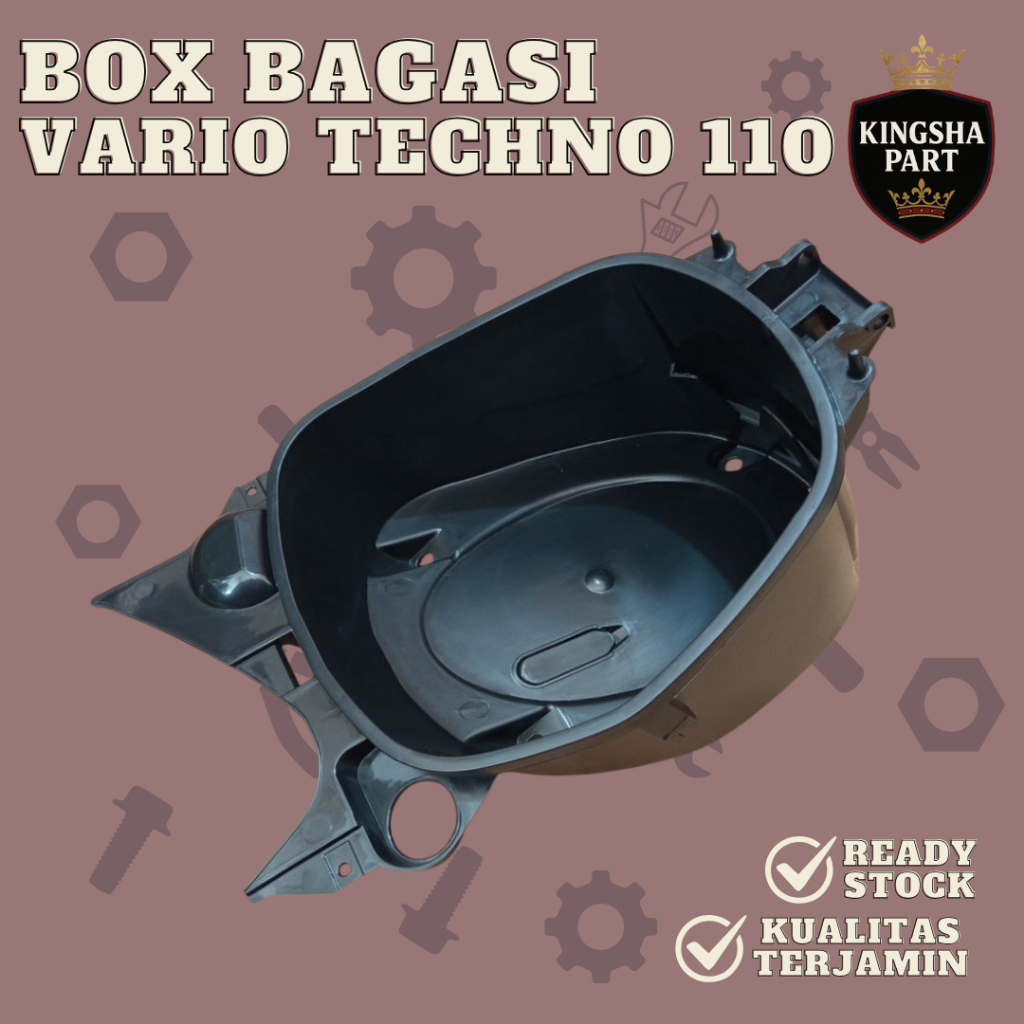 Box Bagasi Honda Vario Techno 110 Bok Bagasi Helm Vario Tekno 110 Box Bagasi Bawah Jok Vario Techno