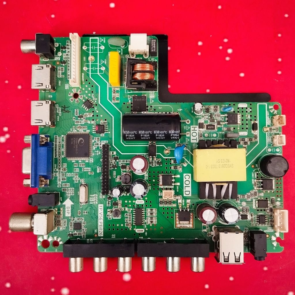 Mainboard ori mobo mb tv ichiko S3258 normal