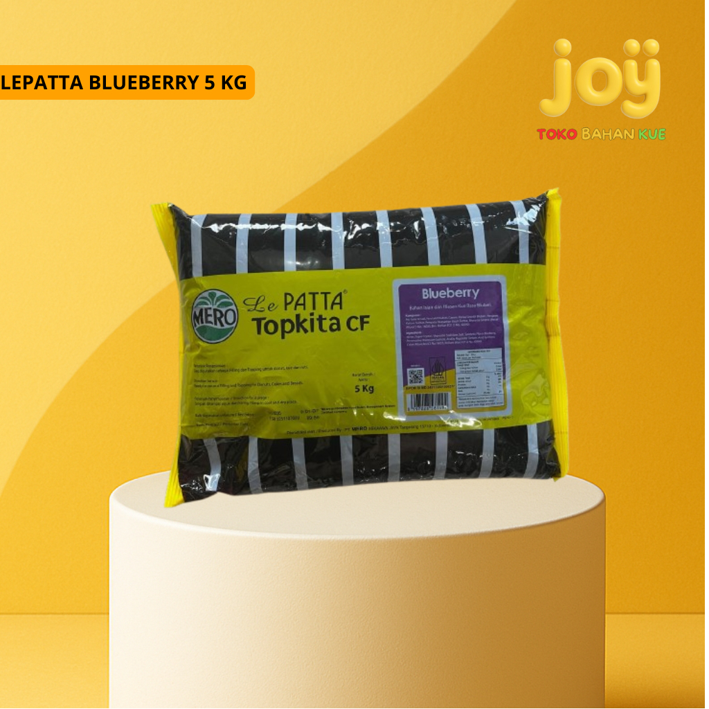 LEPATTA SELAI BLUEBERRY 5 KG/SELAI BLUBERI