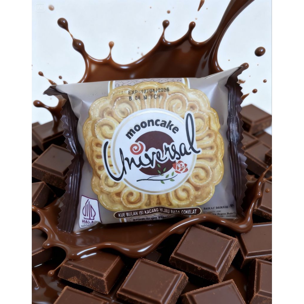 Mooncake universal Halal Kue Bulan enak masa aktif exp lama