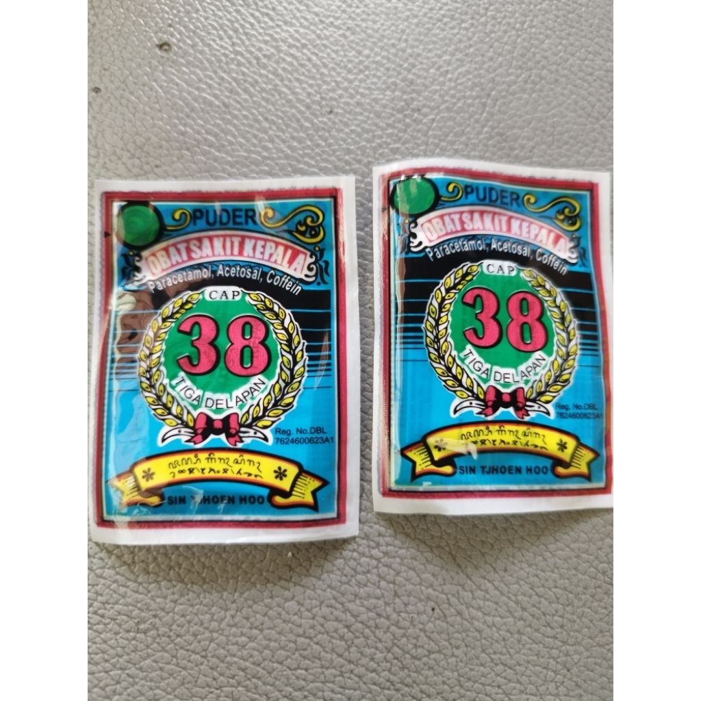 puyer 38 mengatasi sakit kepala 1 biji
