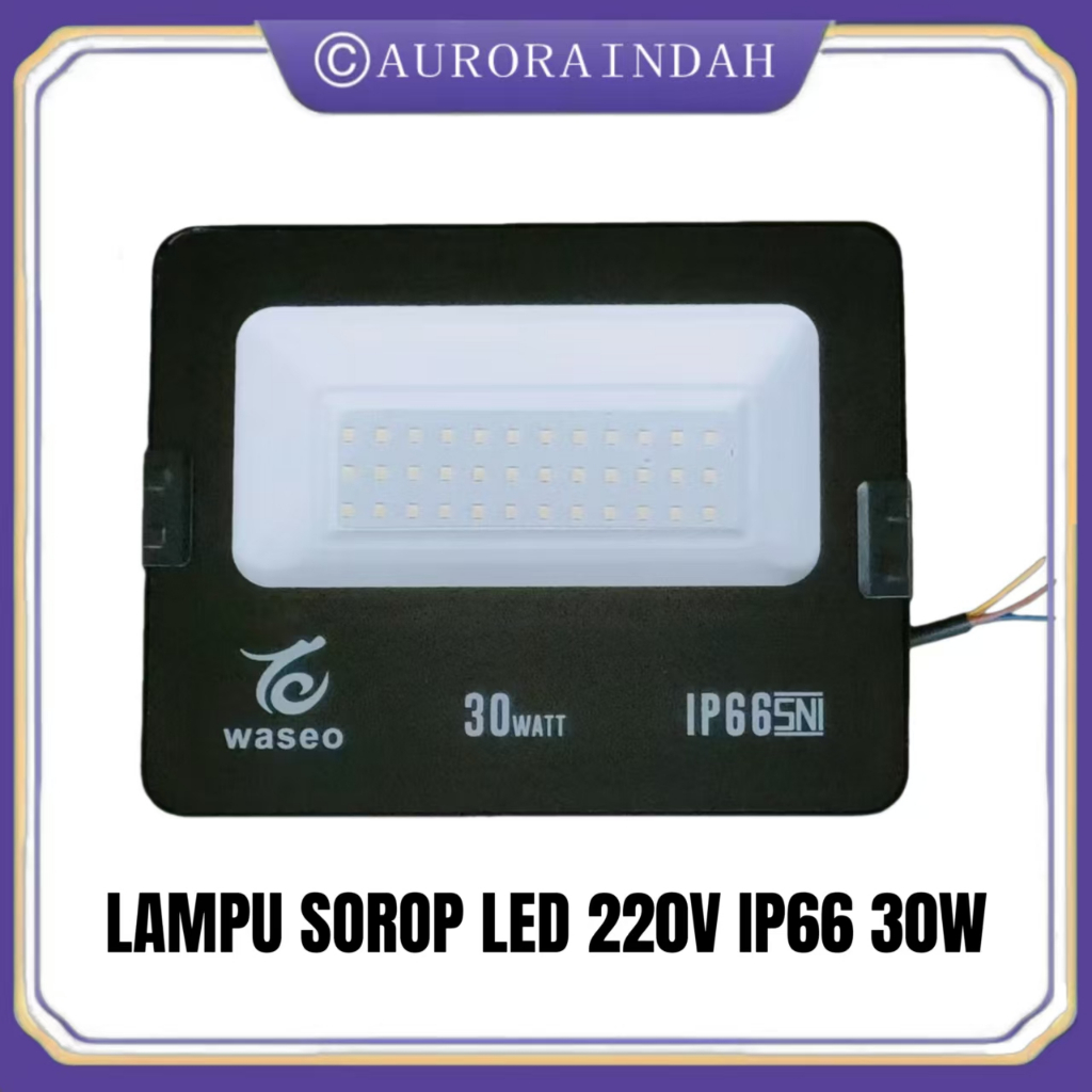 Lampu Sorot LED IP 66 Penerangan Lampu Jalan TPU10W  30 Watt