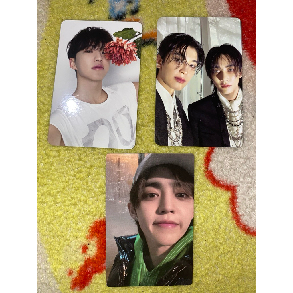 WTS (want to sell) photocard SEVENTEEN scoups, hoshi, wonwoo jeonghan