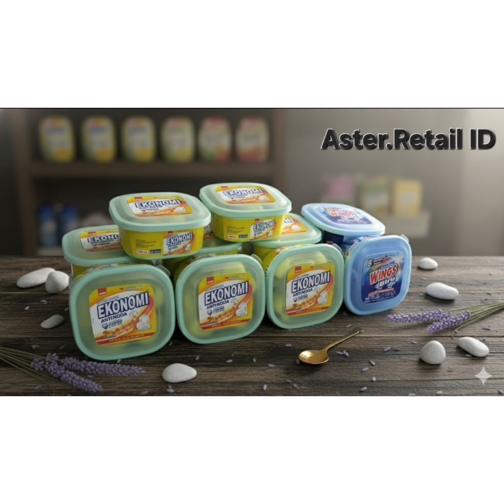 Sabun Colek Ekonomi Wings Pot 450g - Multifungsi, Efektif, Praktis
