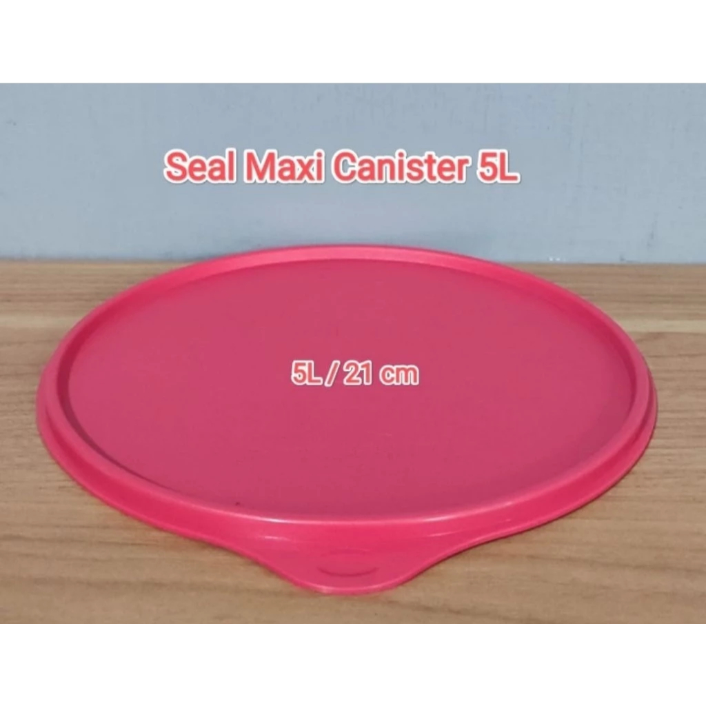 Seal Midi Canister 5L Ori Asli Tupperware - Tutup Toples Midi Canister 5L