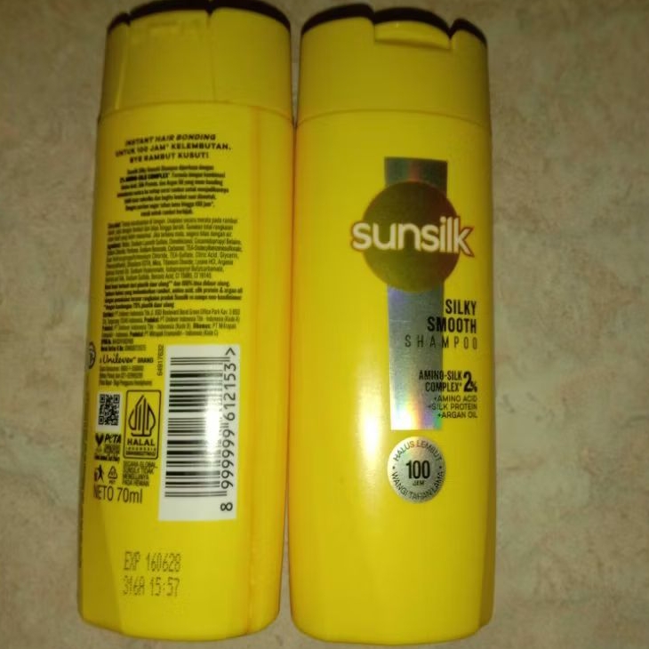 Sunsilk Silky Smooth Shampoo 70Ml, Sunsilk Black Shine Shampoo 70Ml, Sunsilk Hijab Refresh & Anti Da