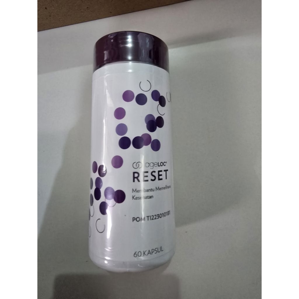reset riset agelok meta suplemen kesehatan diet pharmanex nu  skin