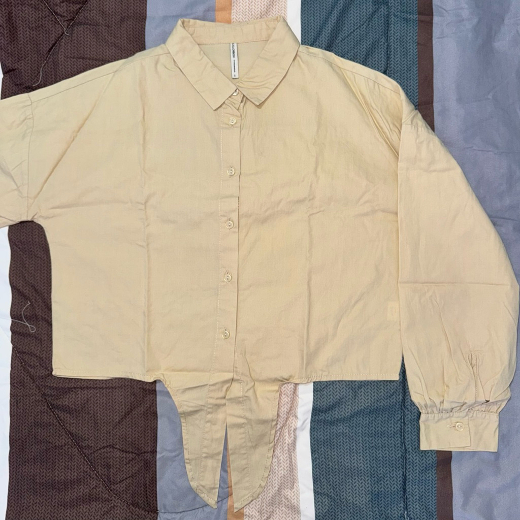 Kemeja Crop Top Colorbox