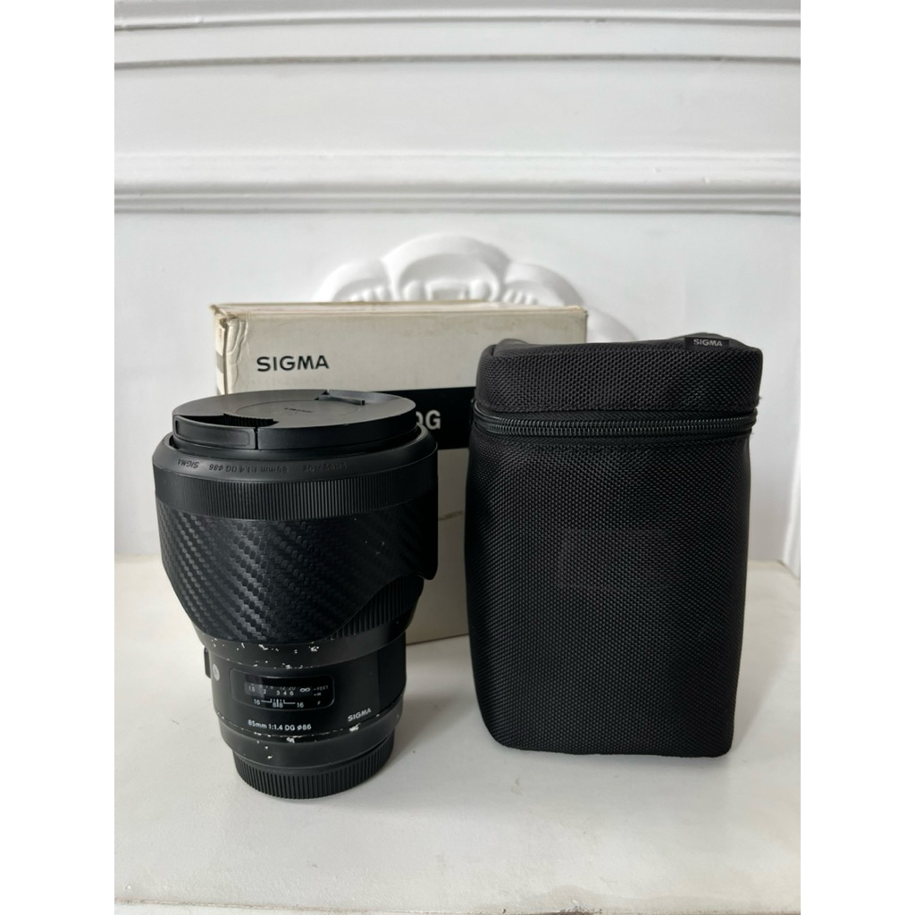 Dijual lensa Sigma art F1.4 85mm for canon