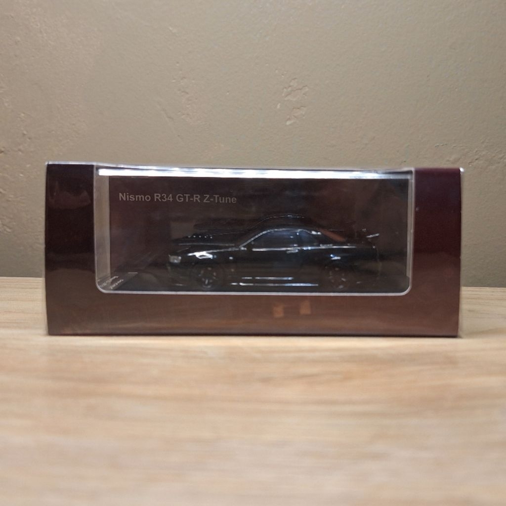 MotorHelix Nismo R34 GT-R Z Tune Open Hood (Black/ Hitam)