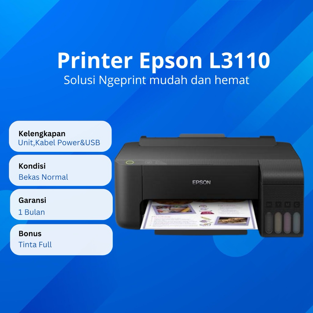 Printer Epson L3110 Bekas Normal | Siap Pakai