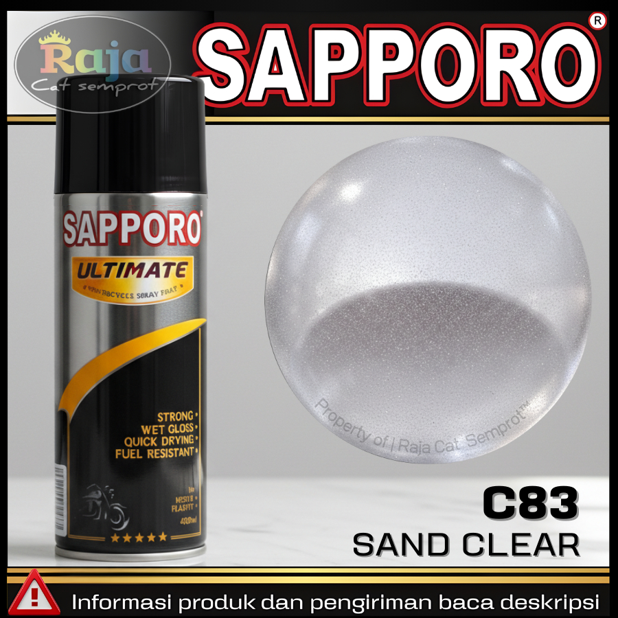 Sapporo Ultimate : Sand Clear - C83*