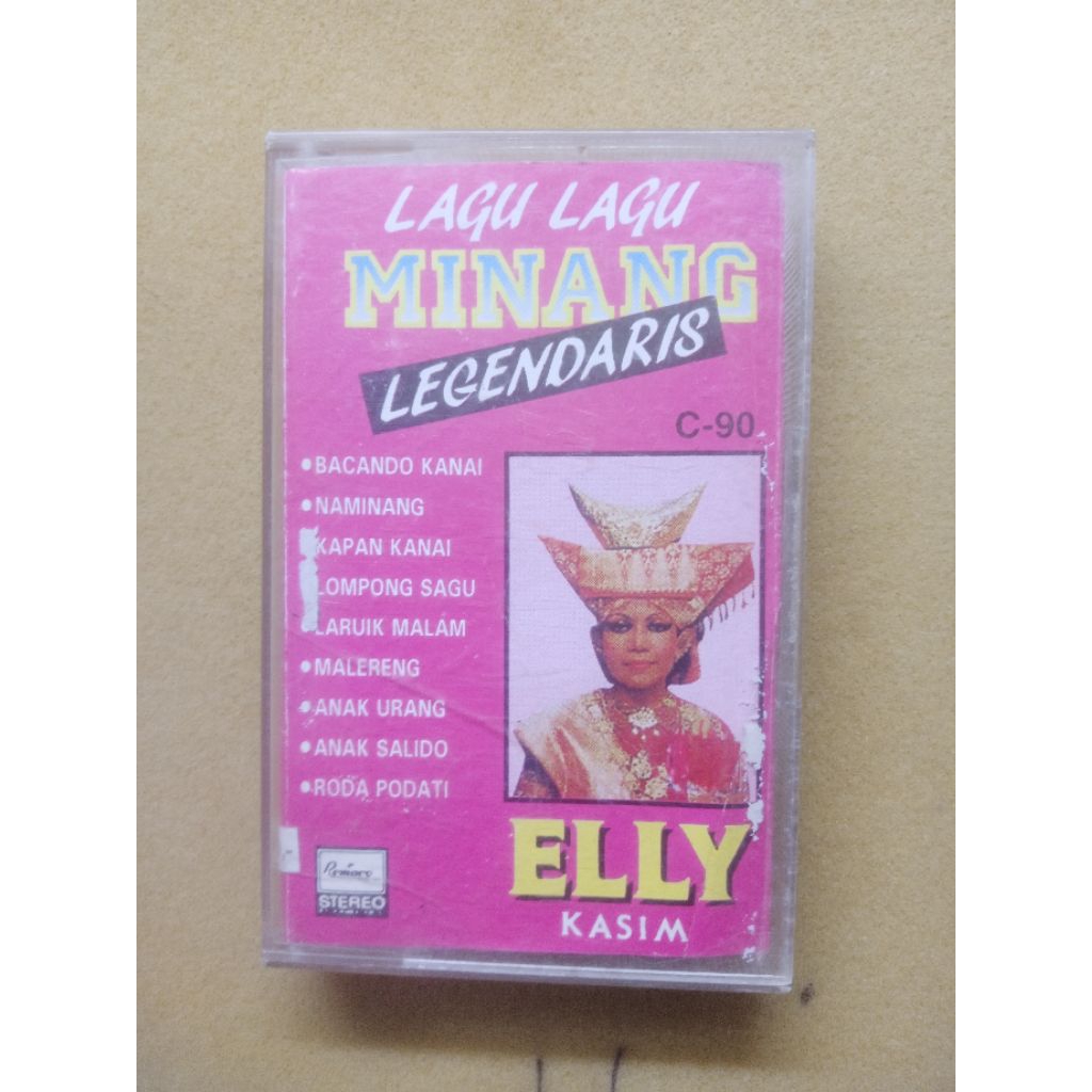 Lagu Minang Legendaris Elly Kasim. kaset pita