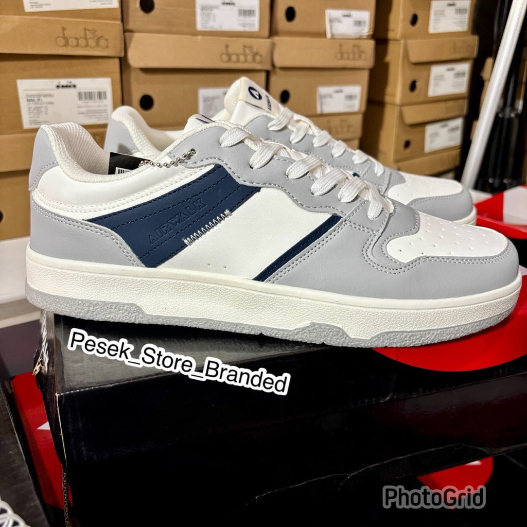 Sepatu airwalk pria Canyon Original putih abu size 41,42 saja
