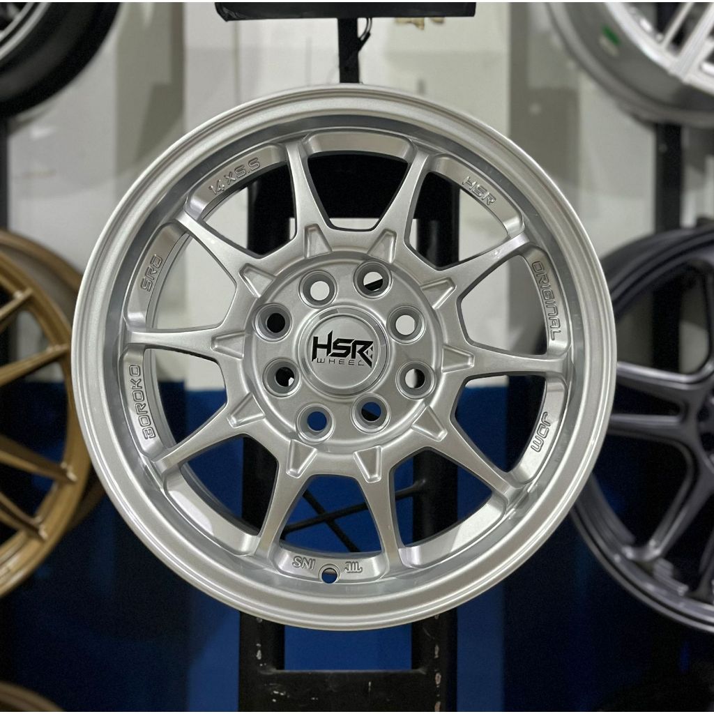 velg mobil ce38 hsr boroko srd r14 buat mobilio yaris datsun etios sigra karimun dll pelak racing 14