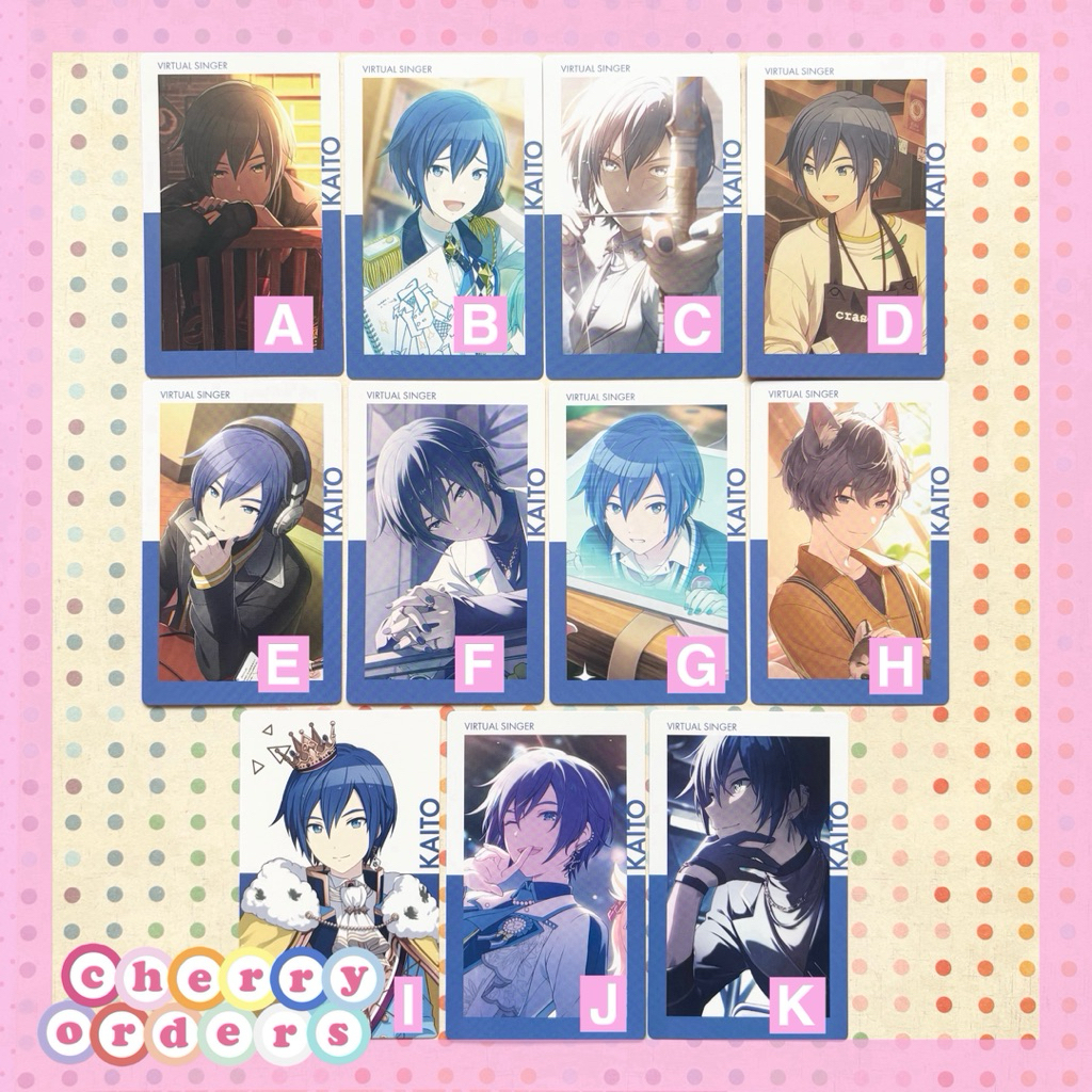 Project SEKAI ePick Card KAITO