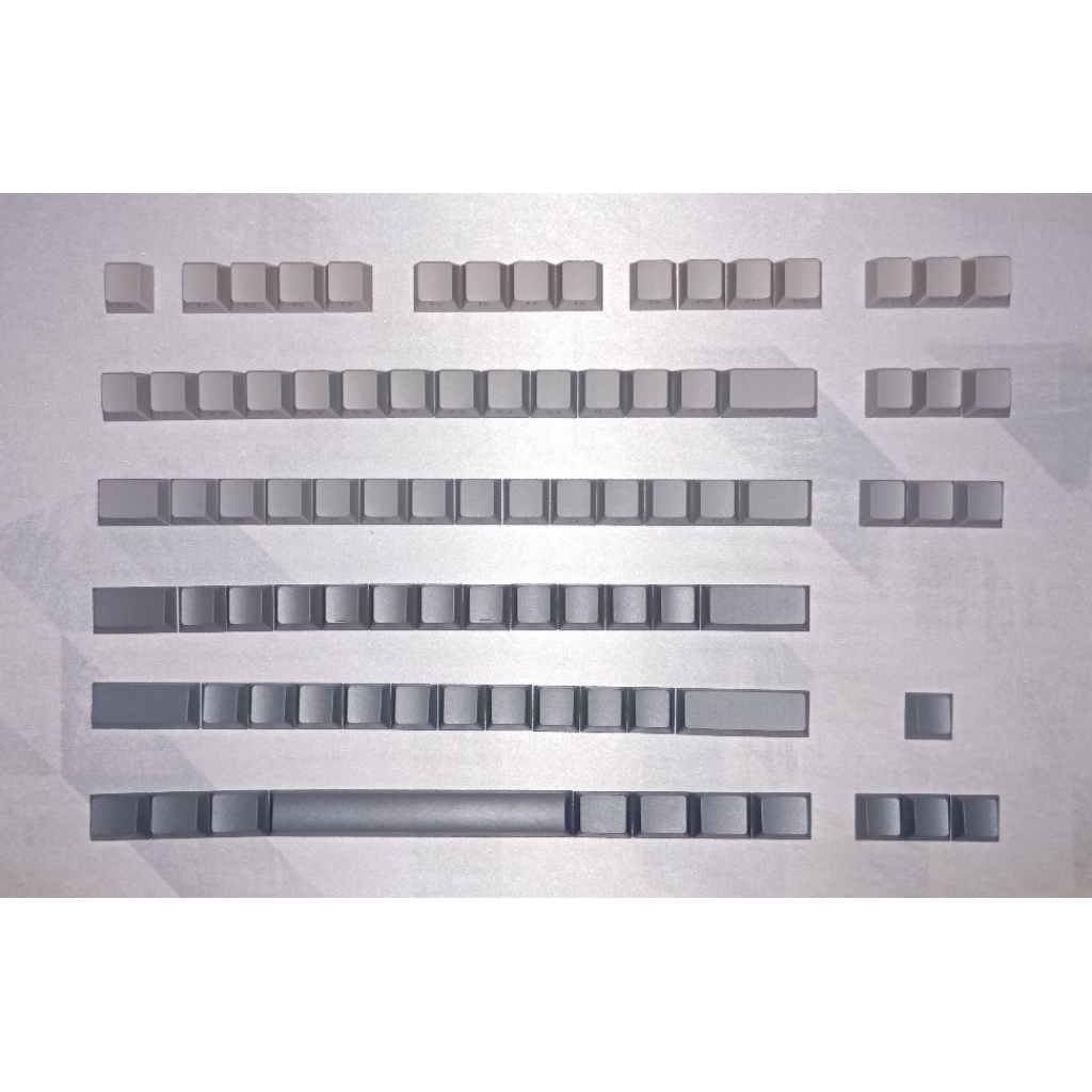 Keycaps Aula F87 Pro - Gradient Grey Side Print - Cherry Profile