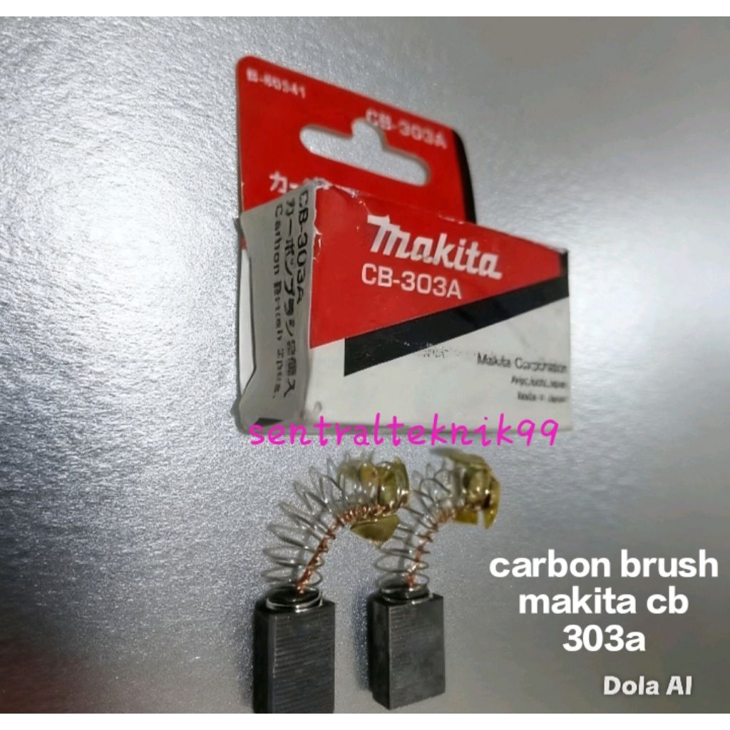 CARBON BRUSH MAKITA CB 303/ARANG SPUL MAKITA 303/KULBOSTEL