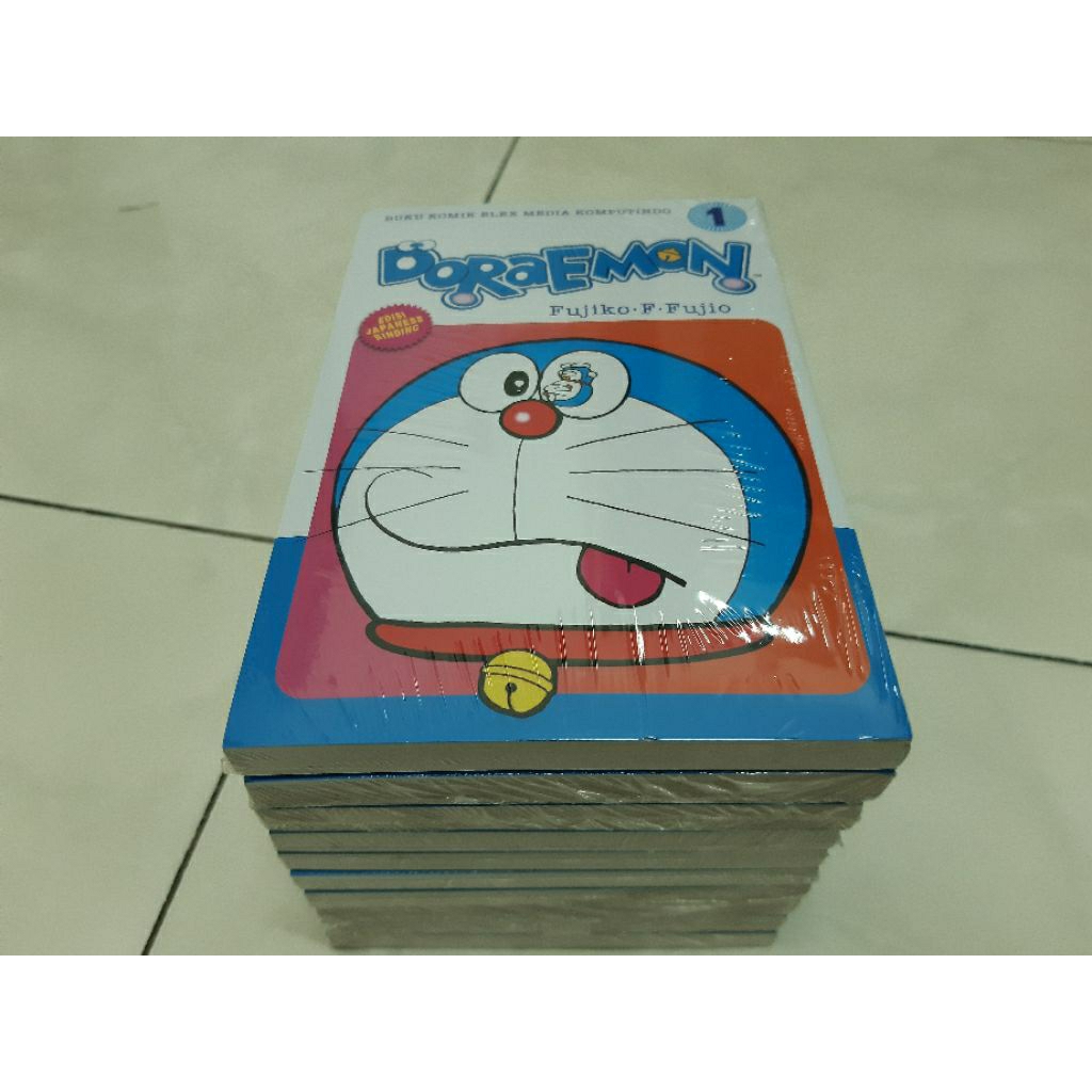 Paket Komik Doraemon 1-10 (CETAK ULANG, BOOKPAPER)