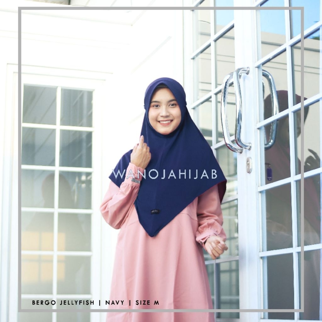 Bergo Jellyfish Wanoja hijab