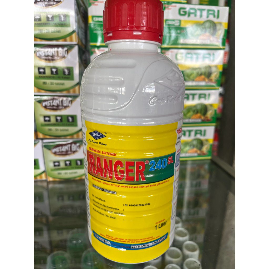 ranger herbisida purna tumbuh basmi alang2 pada tanaman cabe sawit