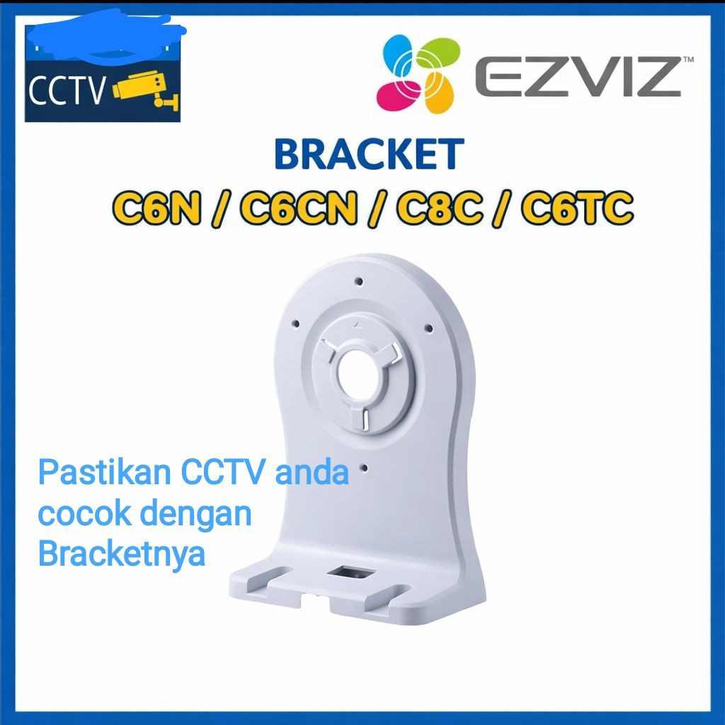 Bracket Breket CCTV ESVISC Wall Mount Gantungan IPCam