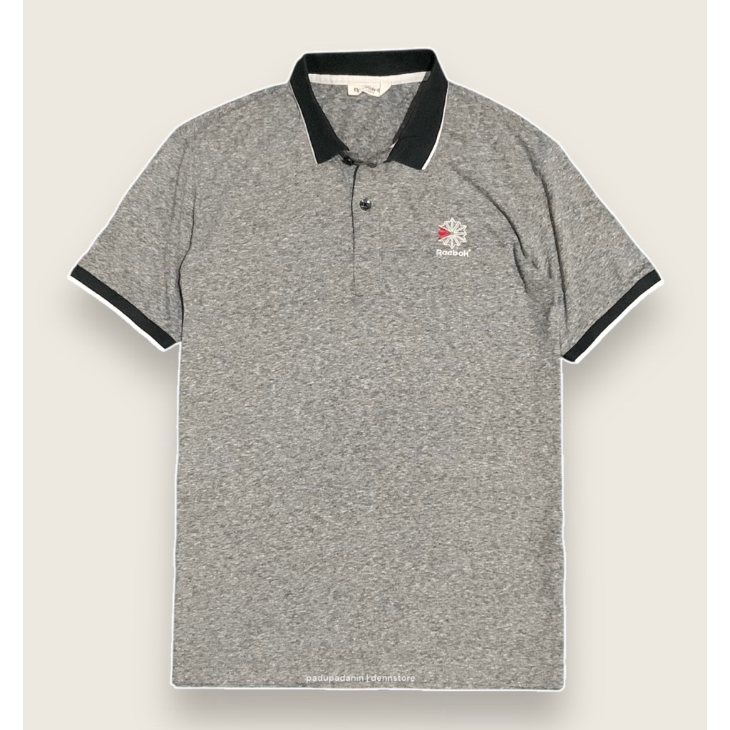 POLOSHIRT REBOOK GREY ORIGINAL