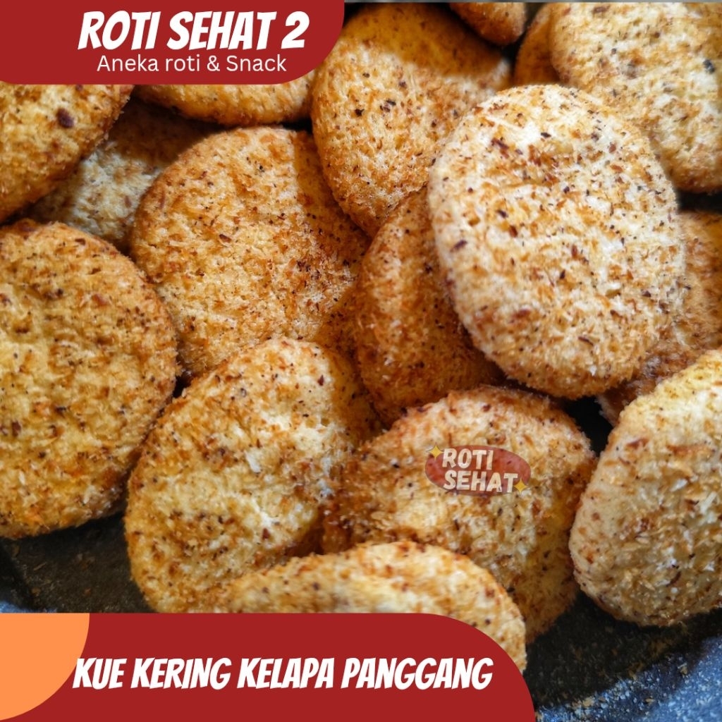 KUE KERING KELAPA PANGGANG / KUE KELAPA / SAGON KELAPA / SAGON KERING / KUE SAGON PANGGANG