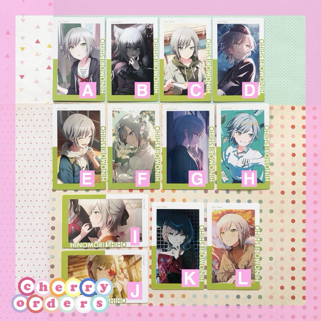 Project SEKAI ePick Card Leo/need Shiho