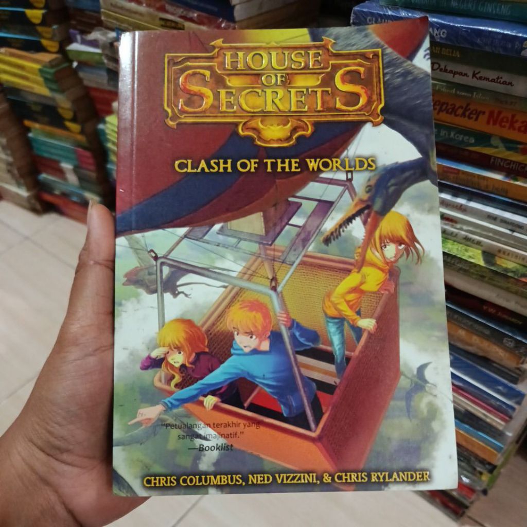 buku novel remaja fiksi fantasi house of secret bekas original