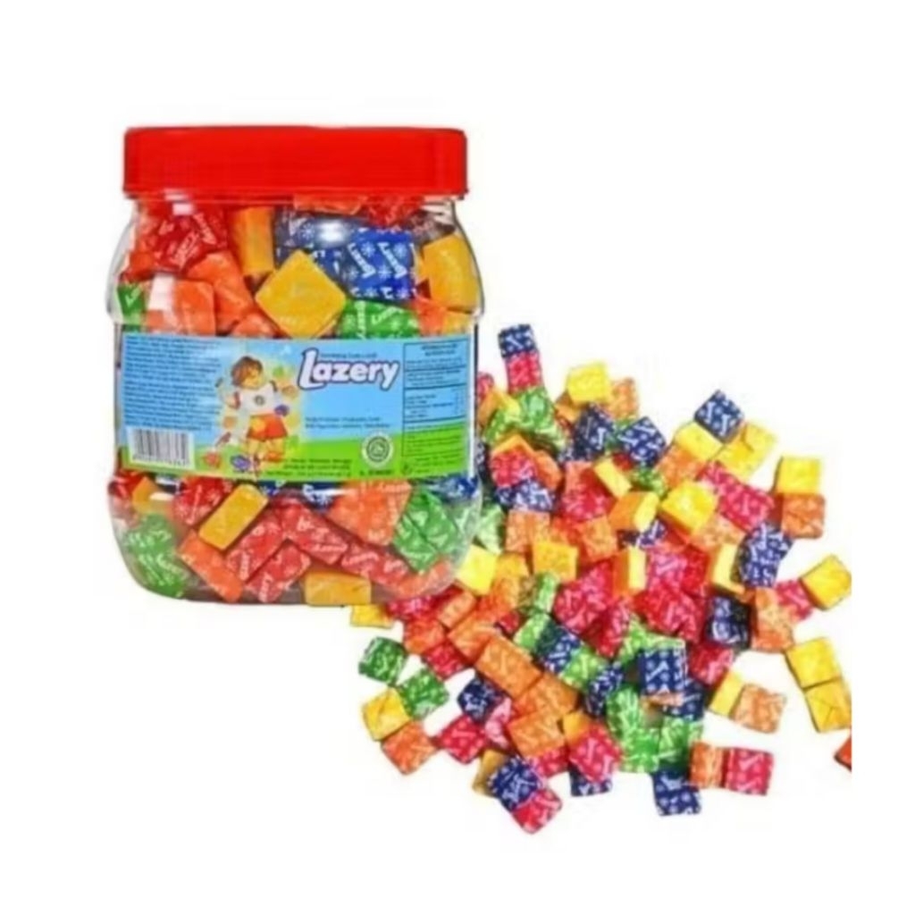 permen lazery toples isi 200pcs