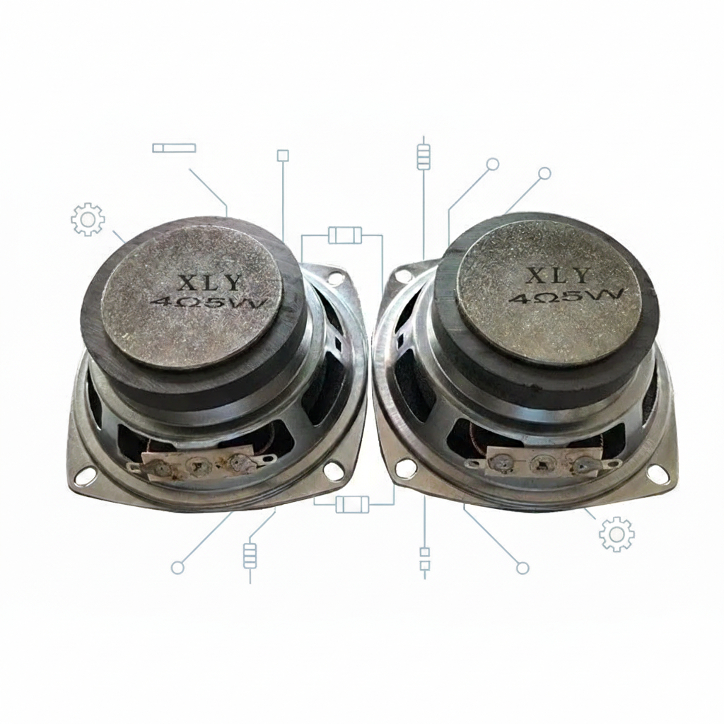 Speaker 2.5 inch low mid 4 ohm 5 watt