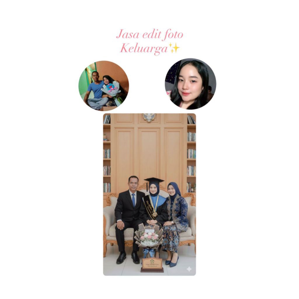 jasa edit foto keluarga