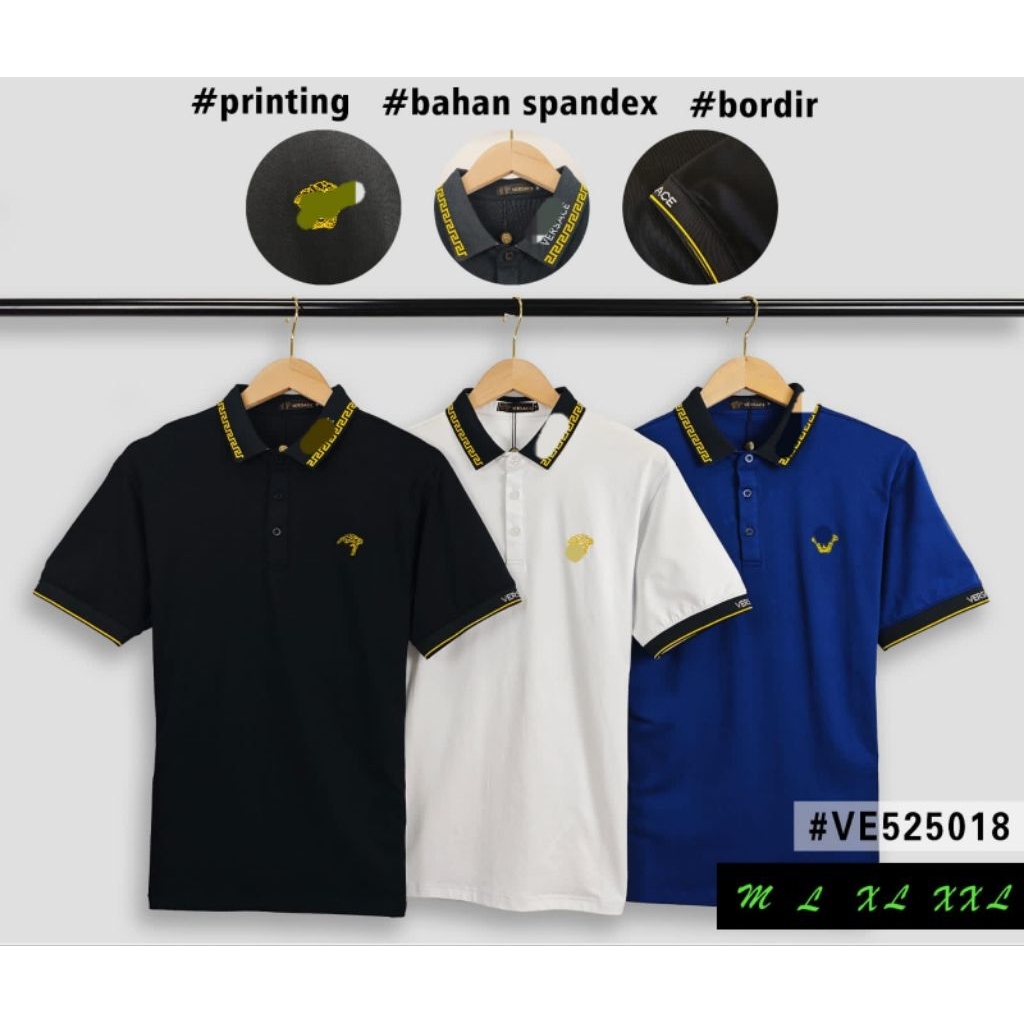 kaos kerah import premium kaos kerah pria premium