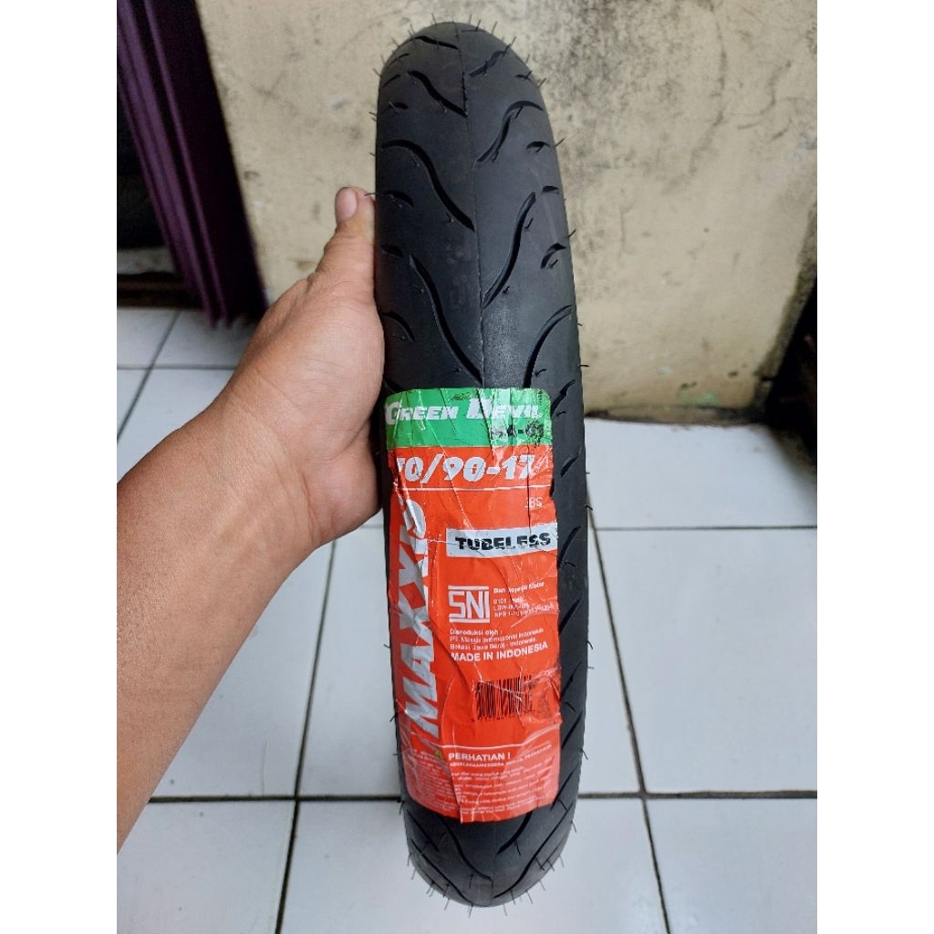 maxxis green devil 70/90-17